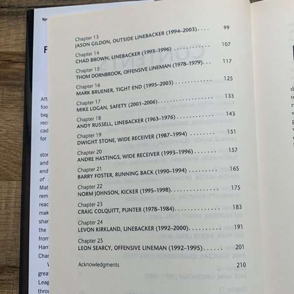 🏈Pittsburgh Steelers Game of My Life Memorable Stories of Steelers Football Book - Picture 8 of 14